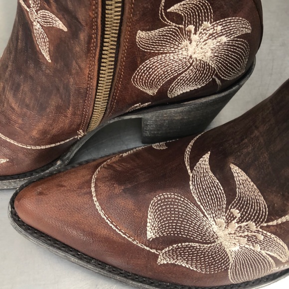 Old Gringo "Flora Loca" embroidered leather boot. NEW in box! - Picture 6 of 9